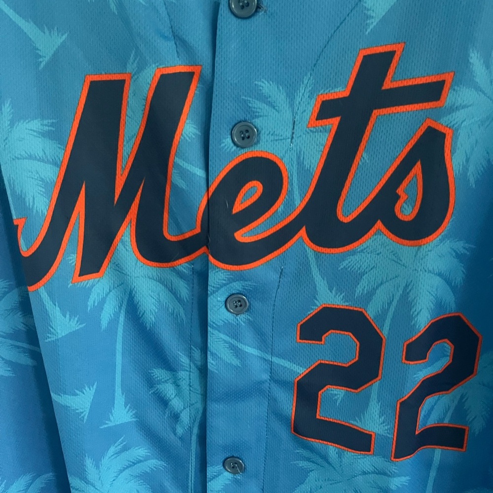Blue Mets Baseball Jersey - image 2